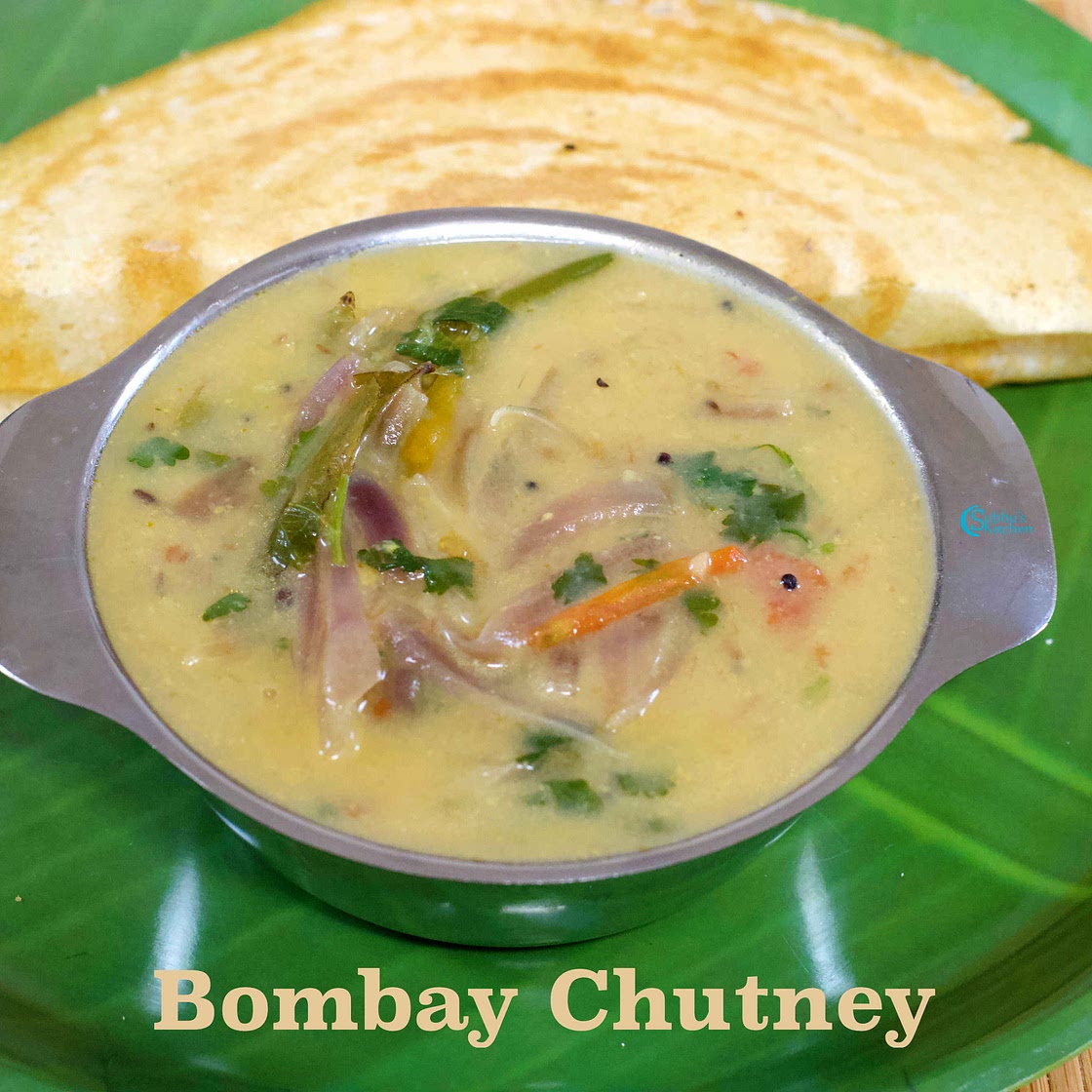 Bombay Chutney Recipe | Besan Chutney Recipe