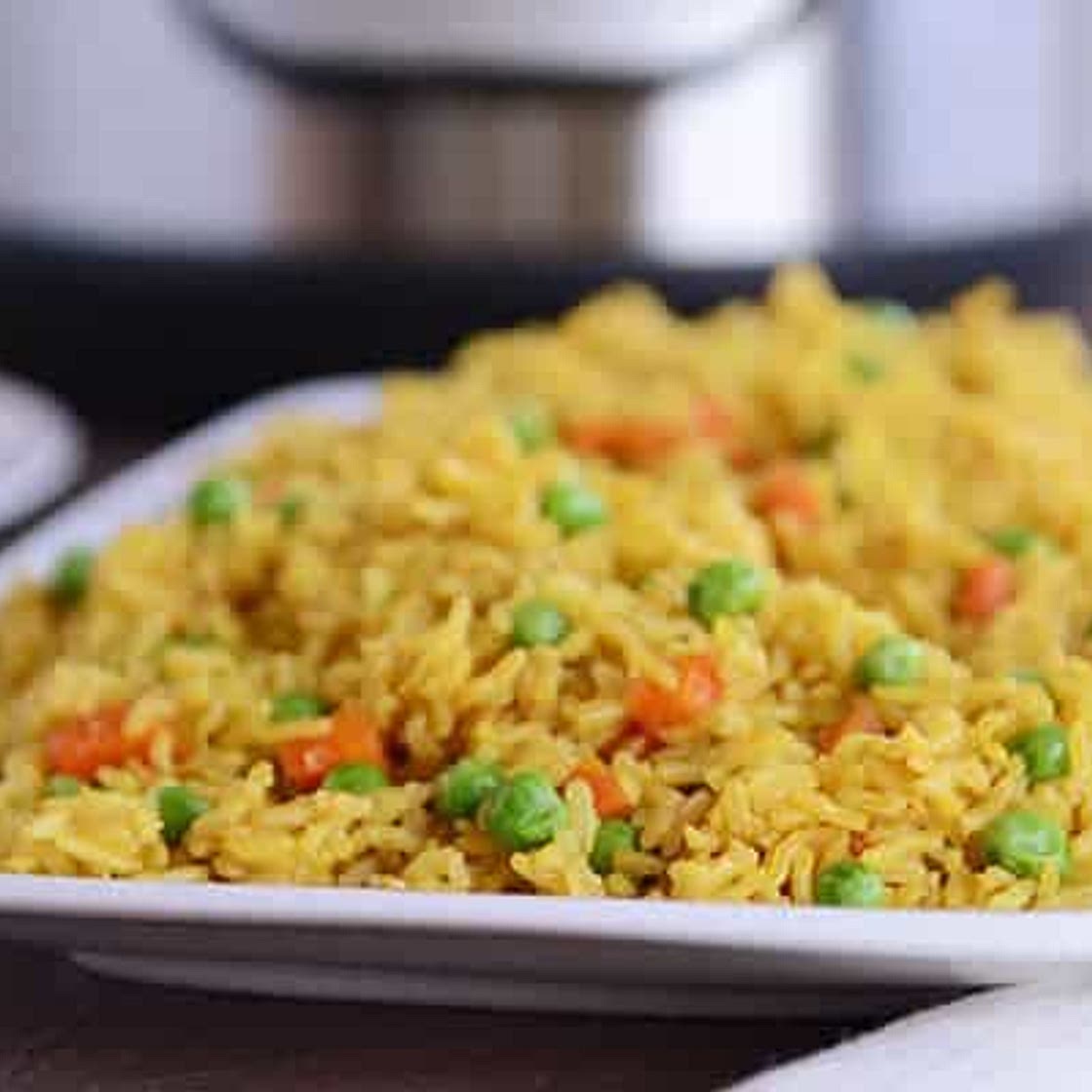Instant Pot {Pressure Cooker} Indian Vegetable Rice