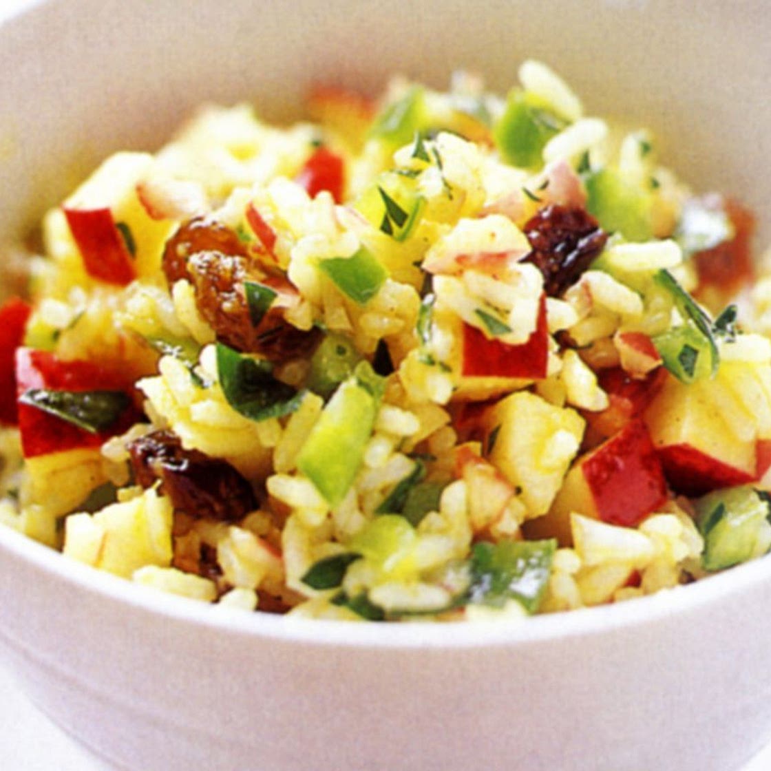 Curried rice salad