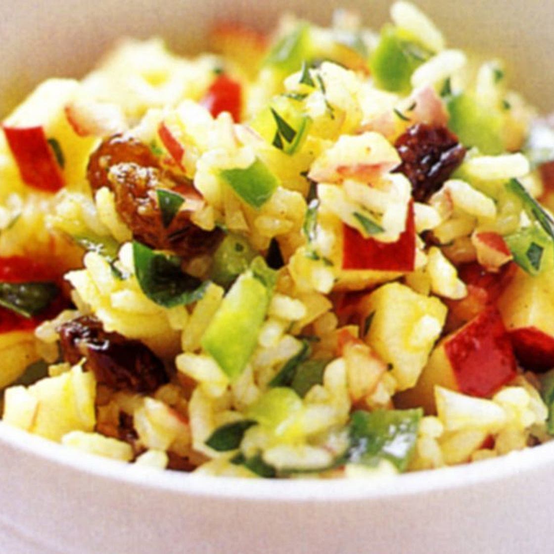 Curried rice salad
