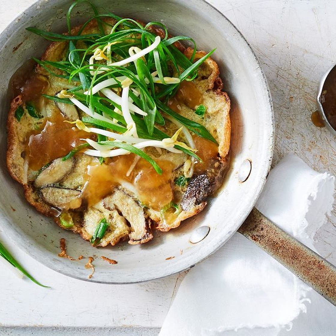 Easy egg foo yung (Chinese omelette) recipe