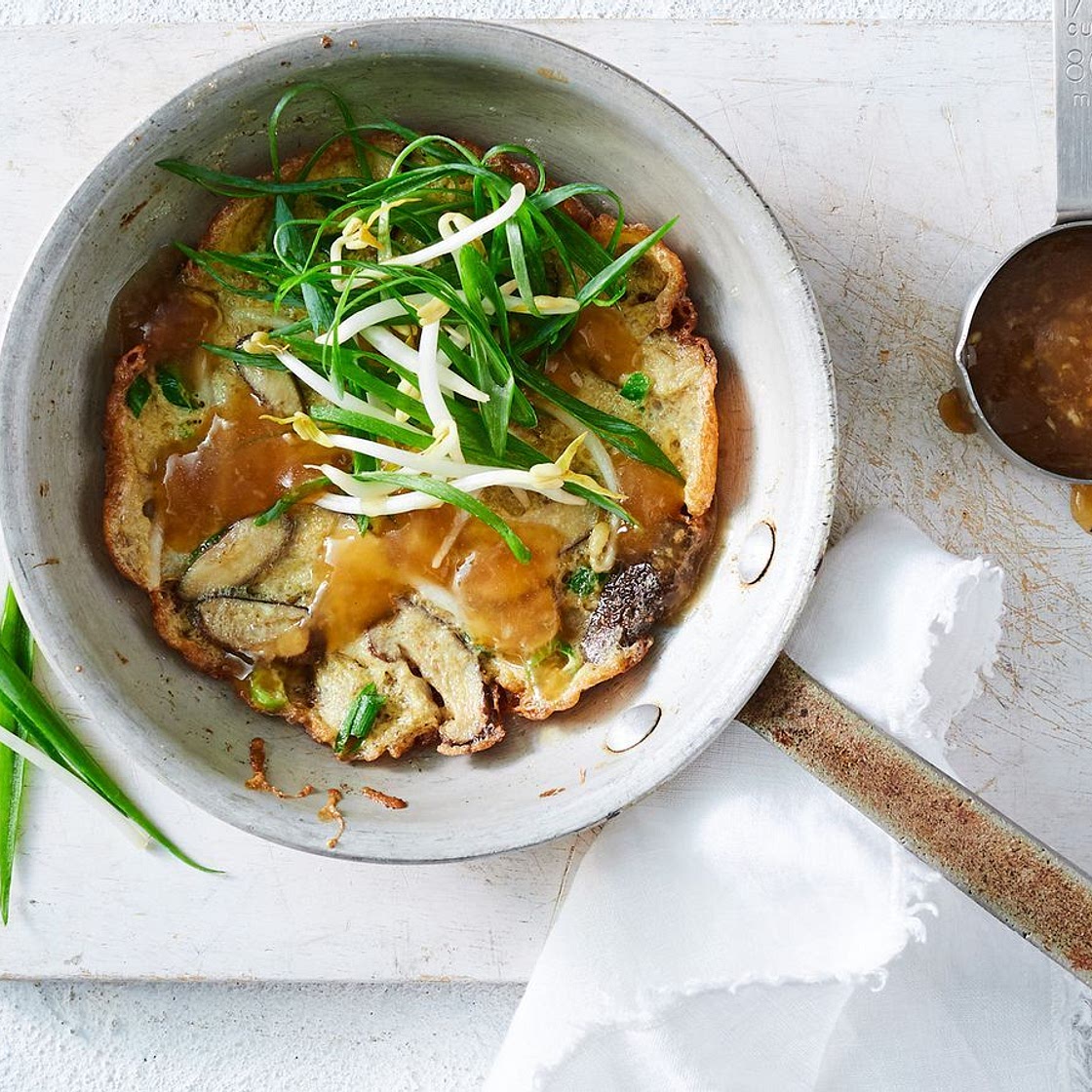 Easy egg foo yung (Chinese omelette) recipe