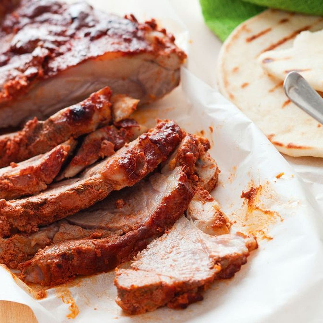 Tandoori barbecued lamb