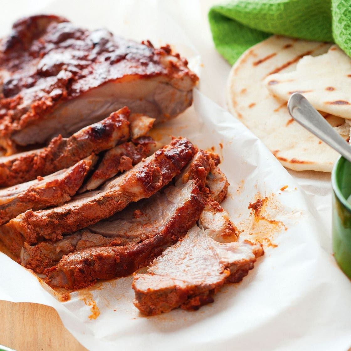 Tandoori barbecued lamb