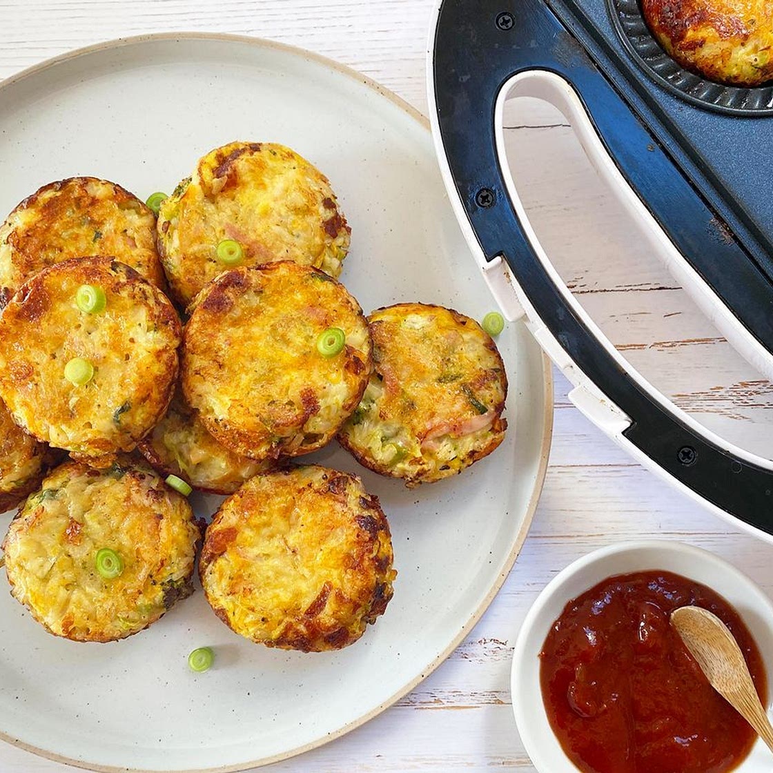 Healthy pie maker rice cups