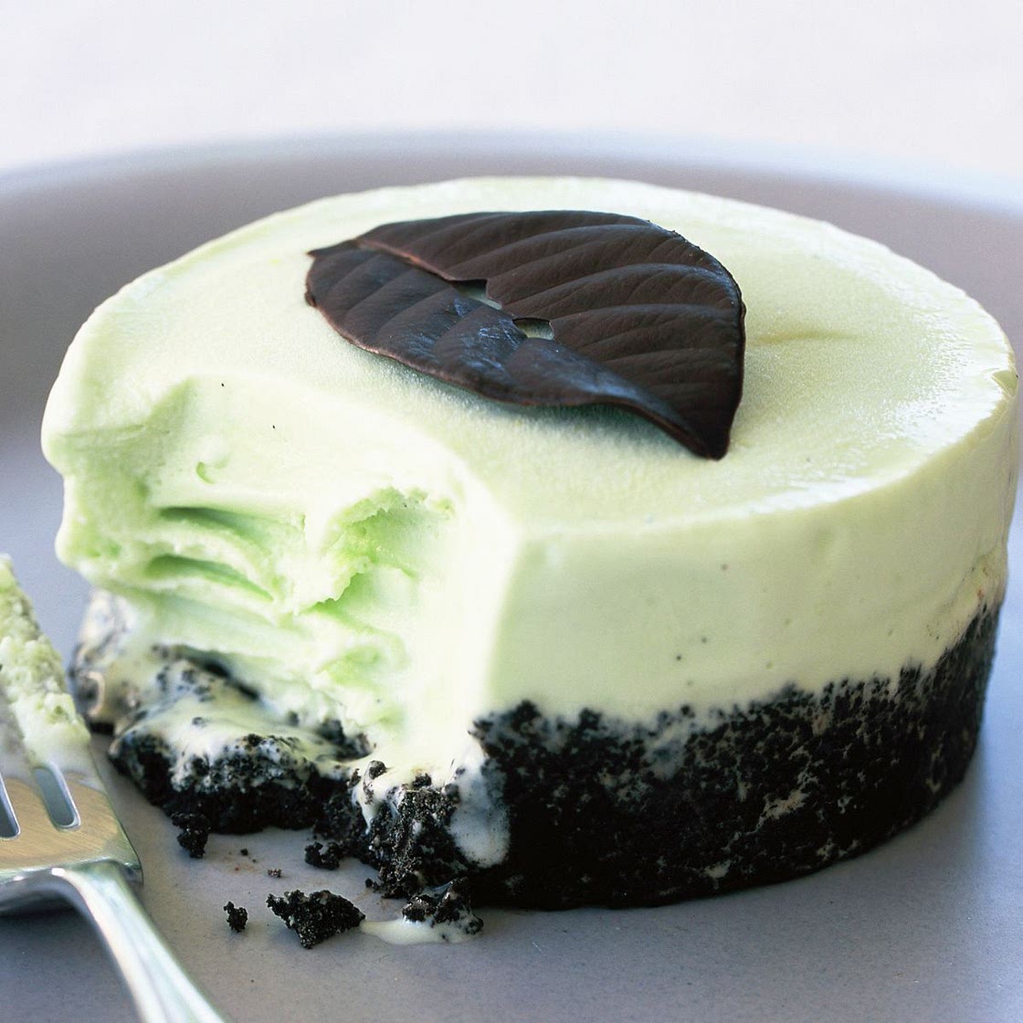 Creme de menthe cookie cakes