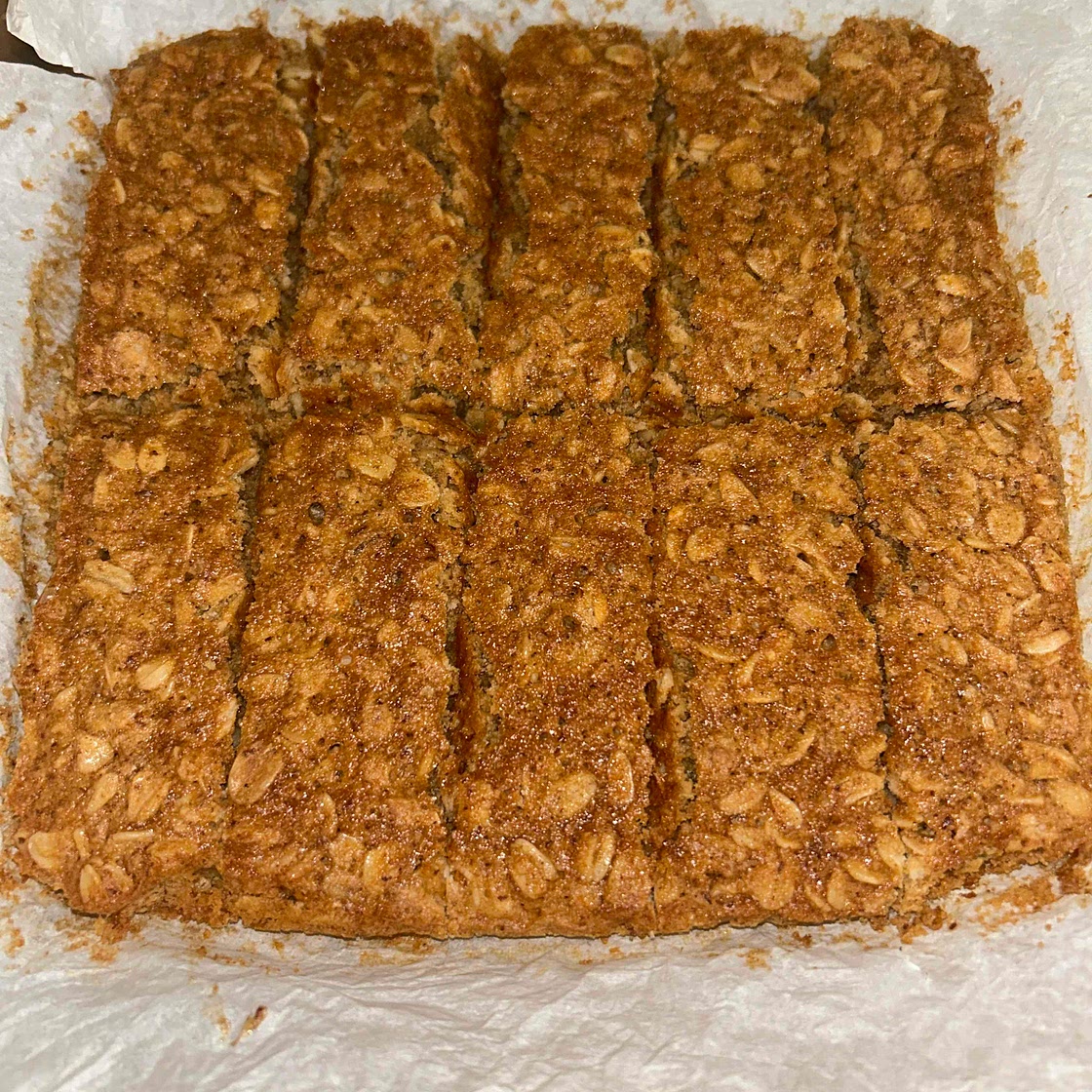 Judy’s Oatmeal Cookie Bars