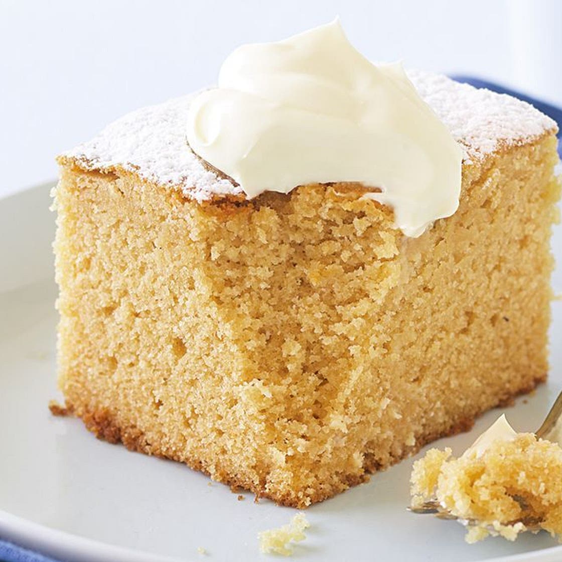 Butterscotch almond cake