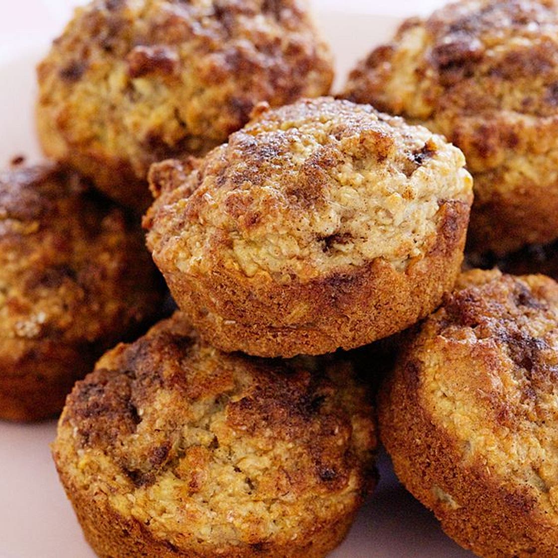 Apple and bran muffins