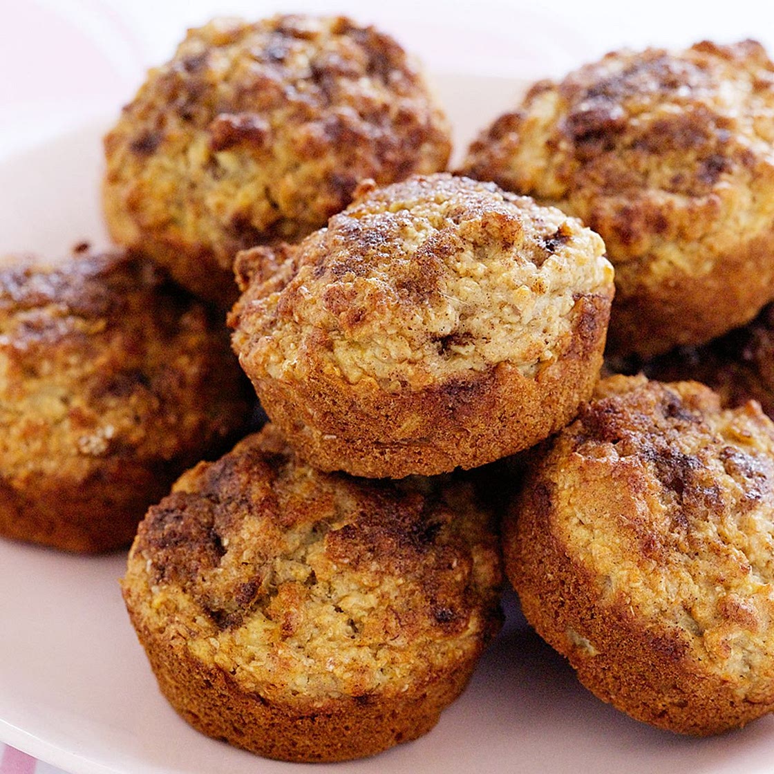 Apple and bran muffins