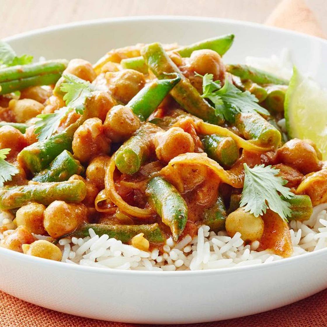 Vegan chickpea tikka masala