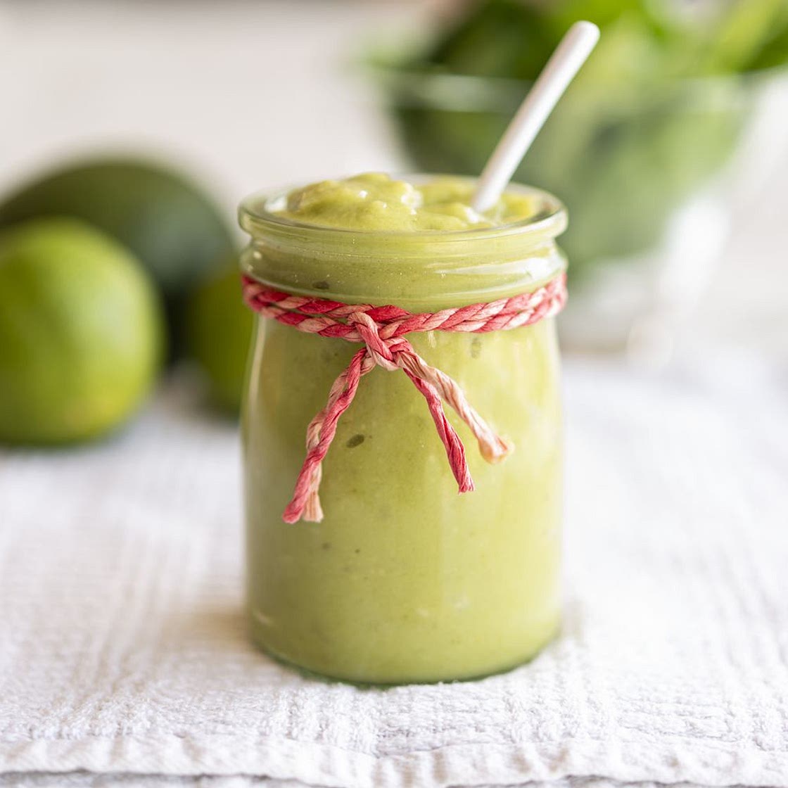 Avocado Lime Salad Dressing Recipe