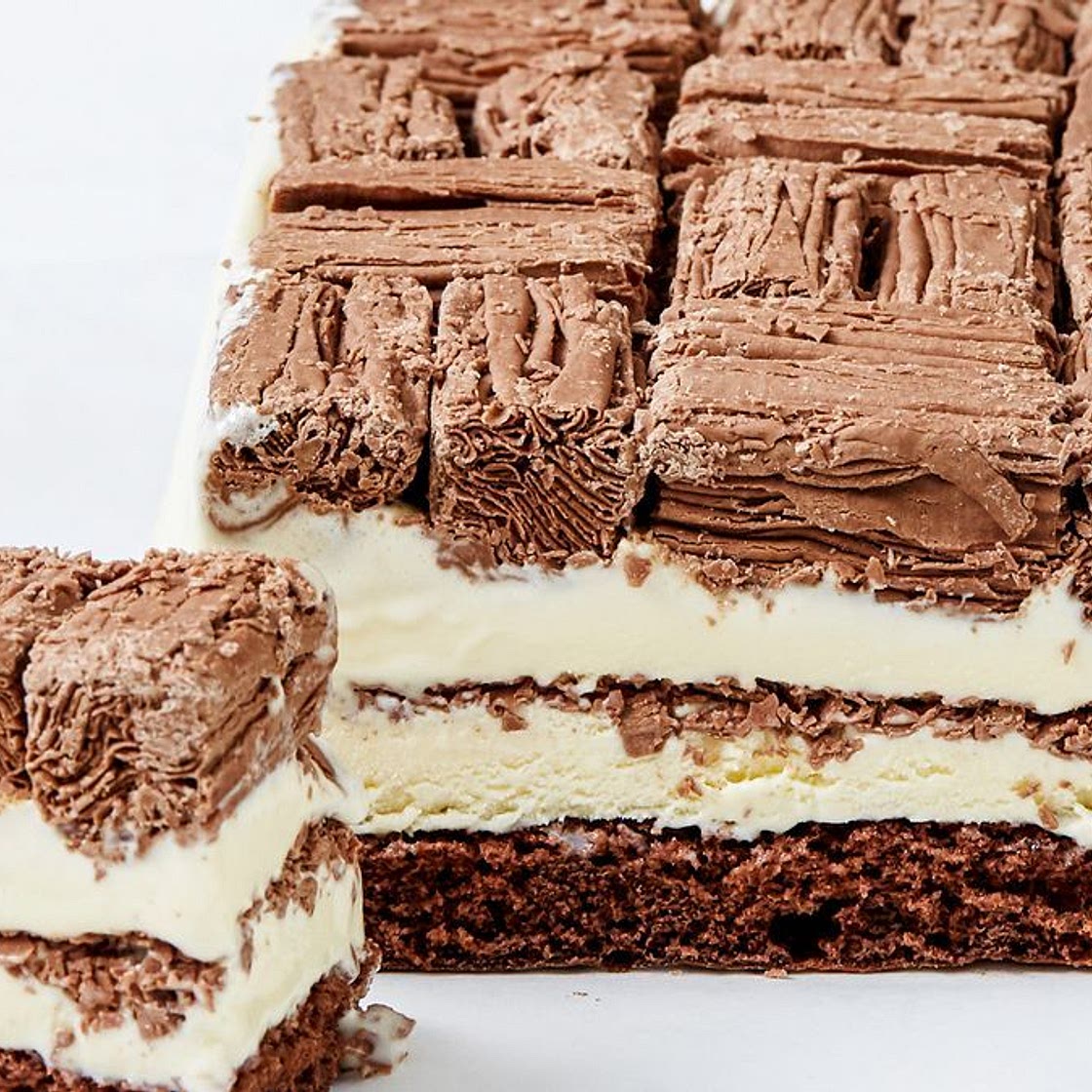 Flake ice-cream cake recipe