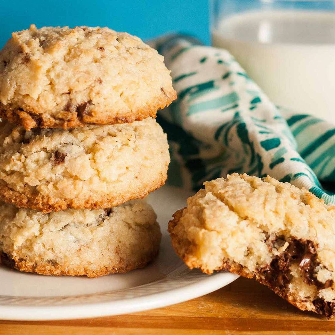 Coconut Chocolate Chip Cookies