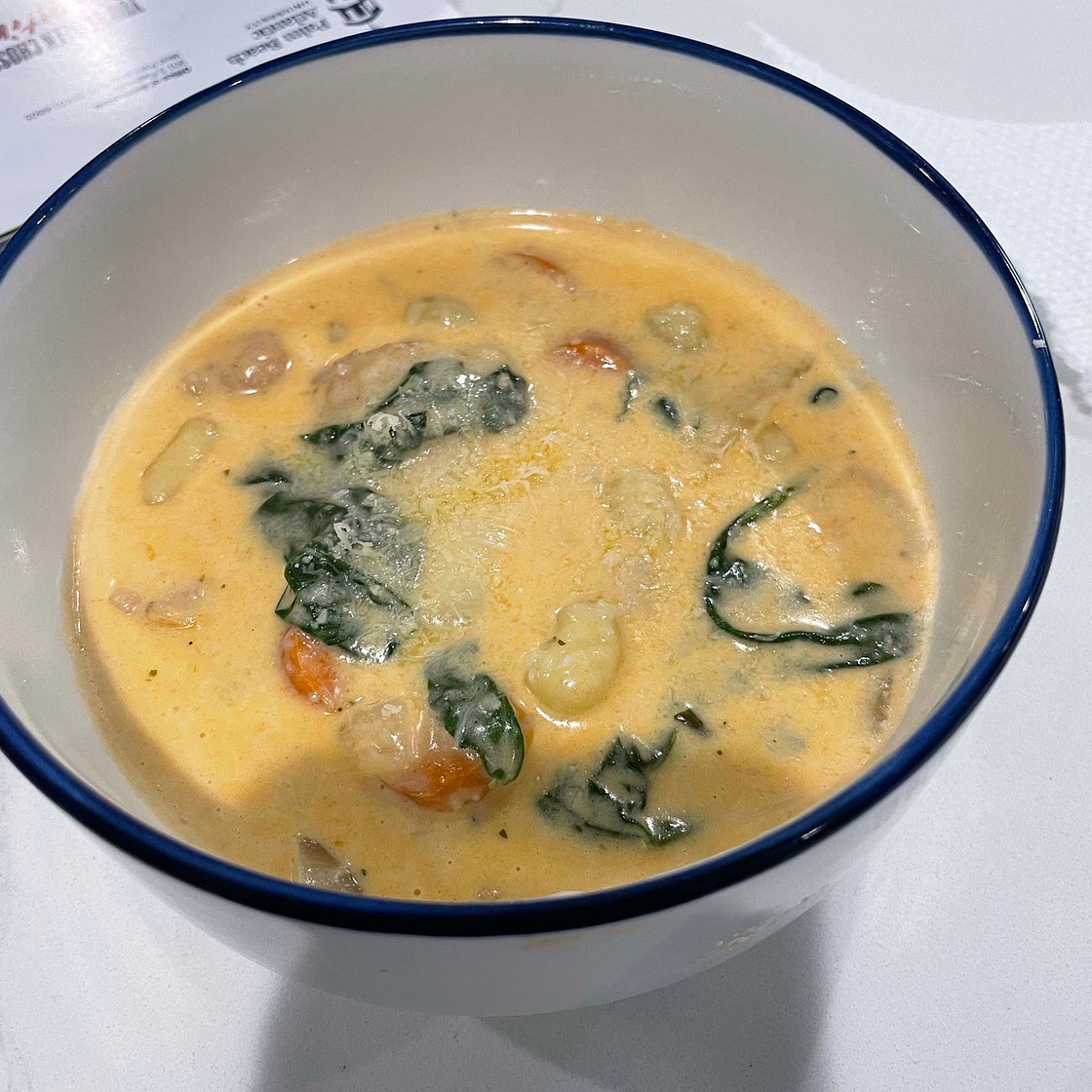 Chicken Sausage and Gnocchi Soup