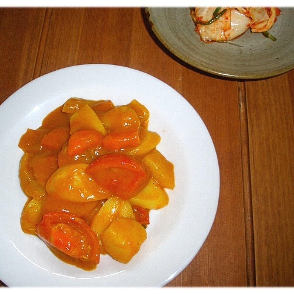 토마토 카레라이스와 토마토 카레떡볶이:일요일엔.... 엄마표 카레!!!