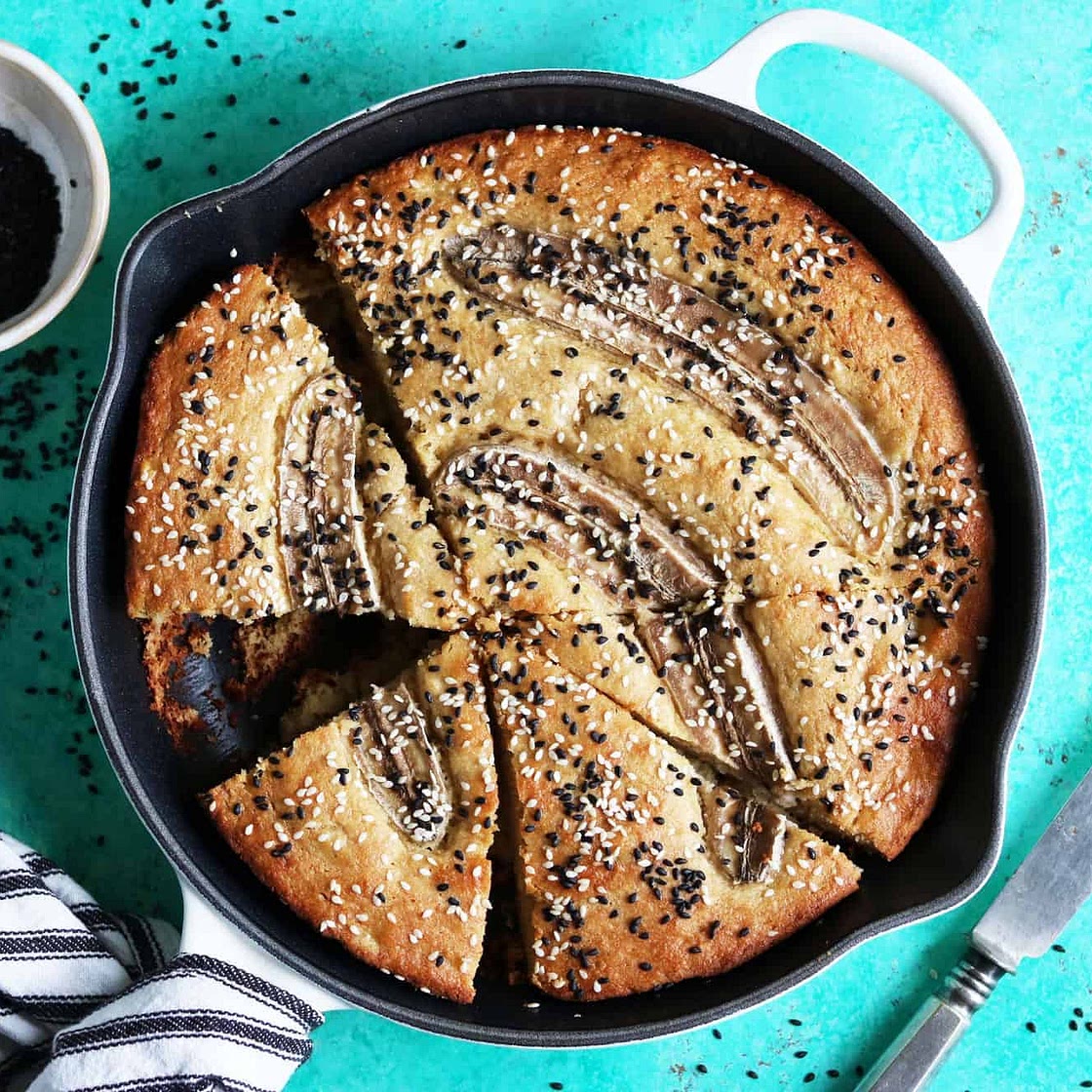 Tahini Banana Bread
