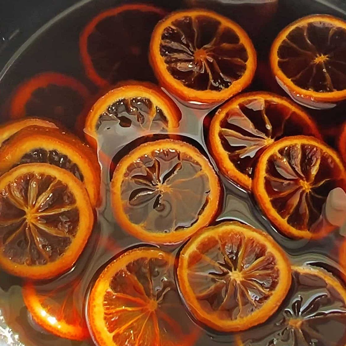 Caramelized Lemon (candied lemon slices in syrup)