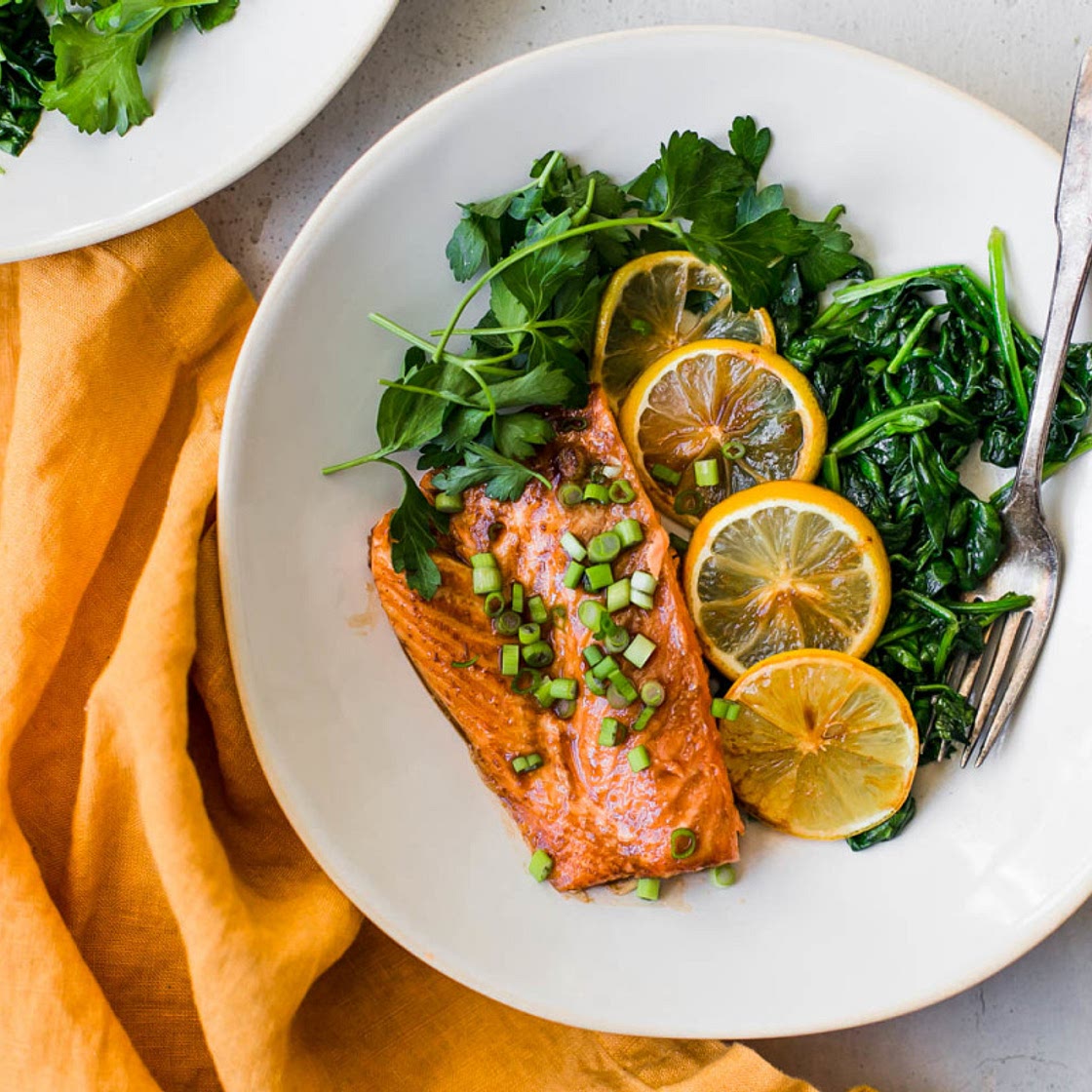 Honey Ginger Grilled Salmon