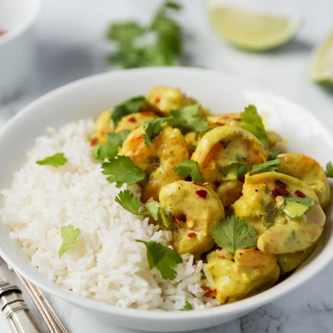 Mick Jagger's Shrimp Curry