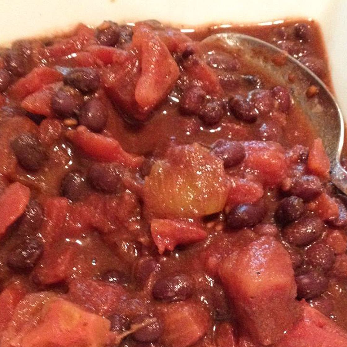 Easy Black Beans and Tomatoes