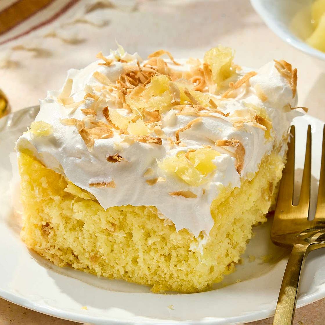 Pineapple Coconut Dream Cake