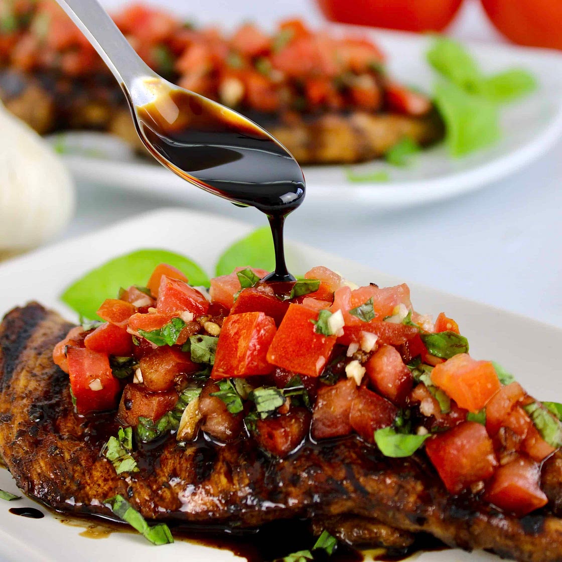 Grilled Bruschetta Chicken