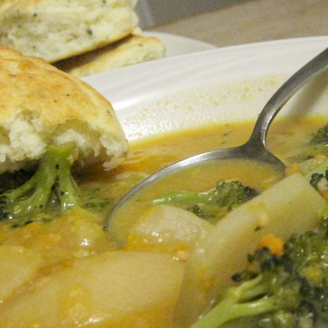 Leftover Scalloped Potato Soup