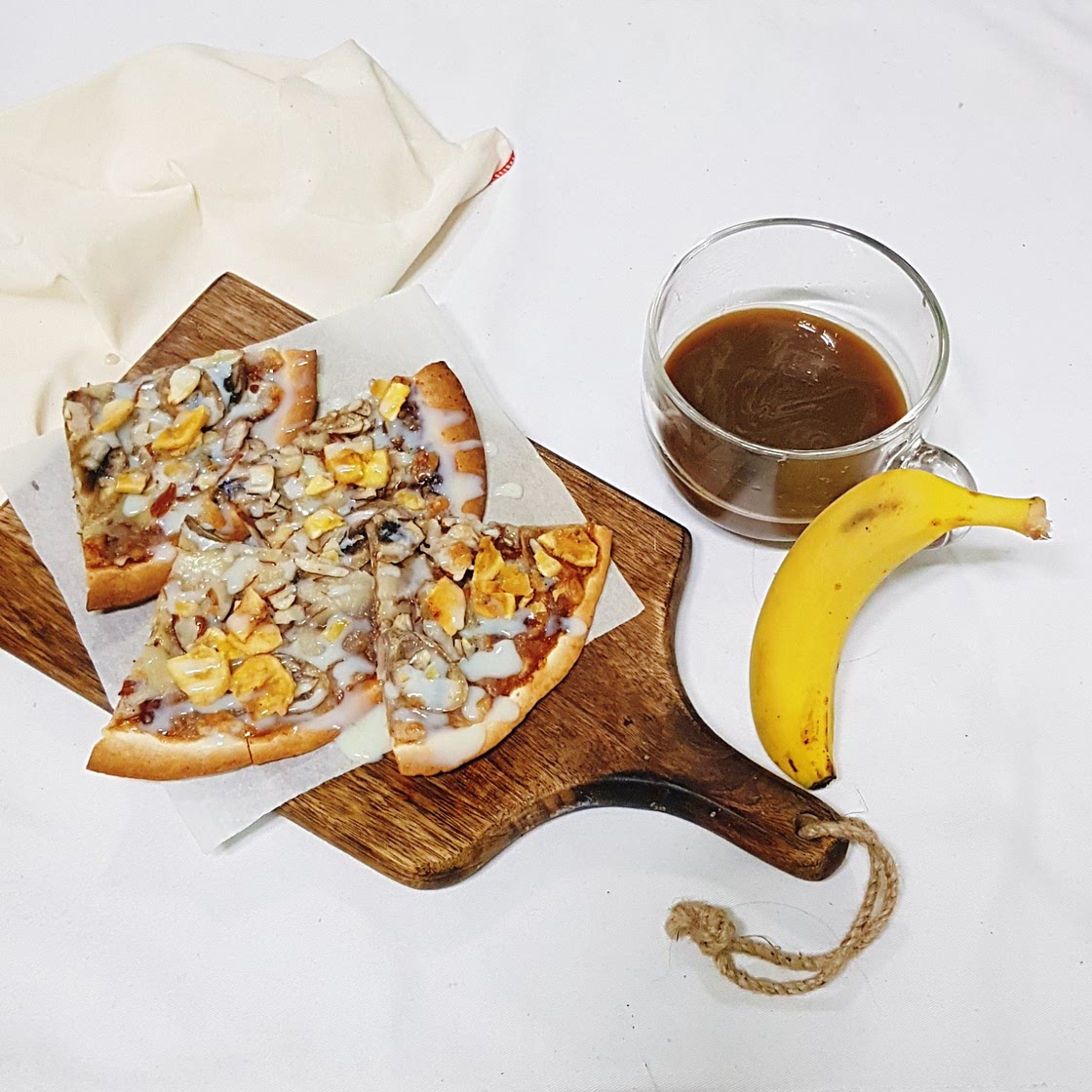 <노오븐> 바삭바삭 달콤한 간식 바나나 또띠아 만들기