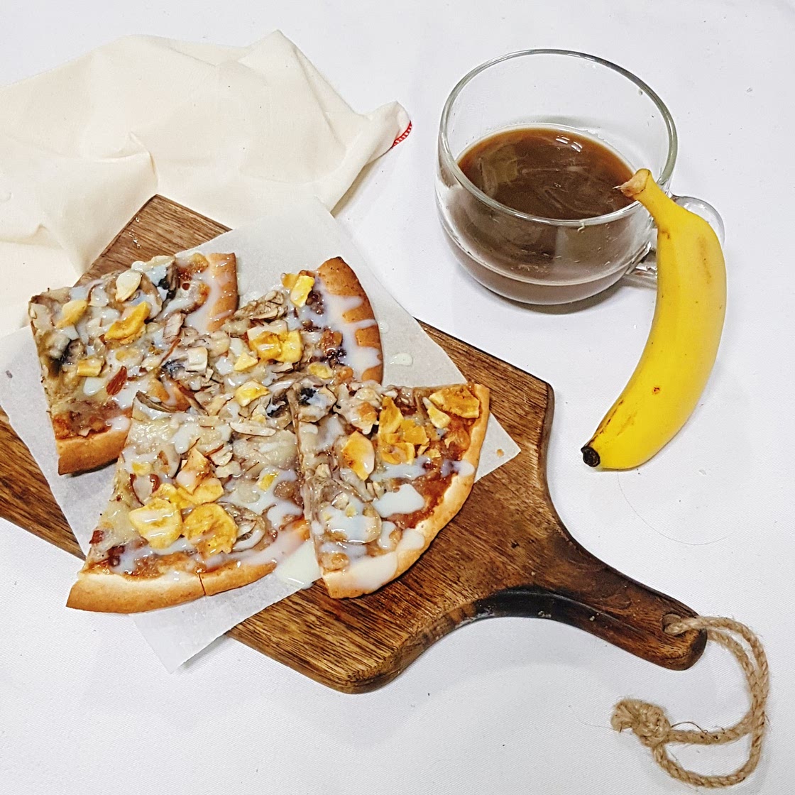 <노오븐> 바삭바삭 달콤한 간식 바나나 또띠아 만들기