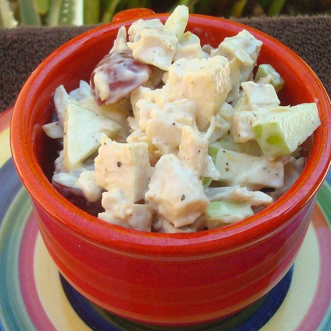 Chicken Salad with Grapes and Apples