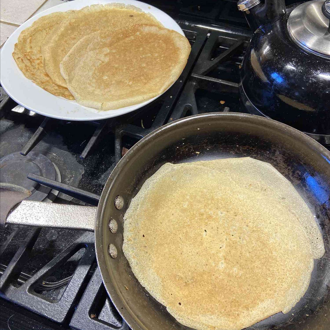 Sourdough Crêpes