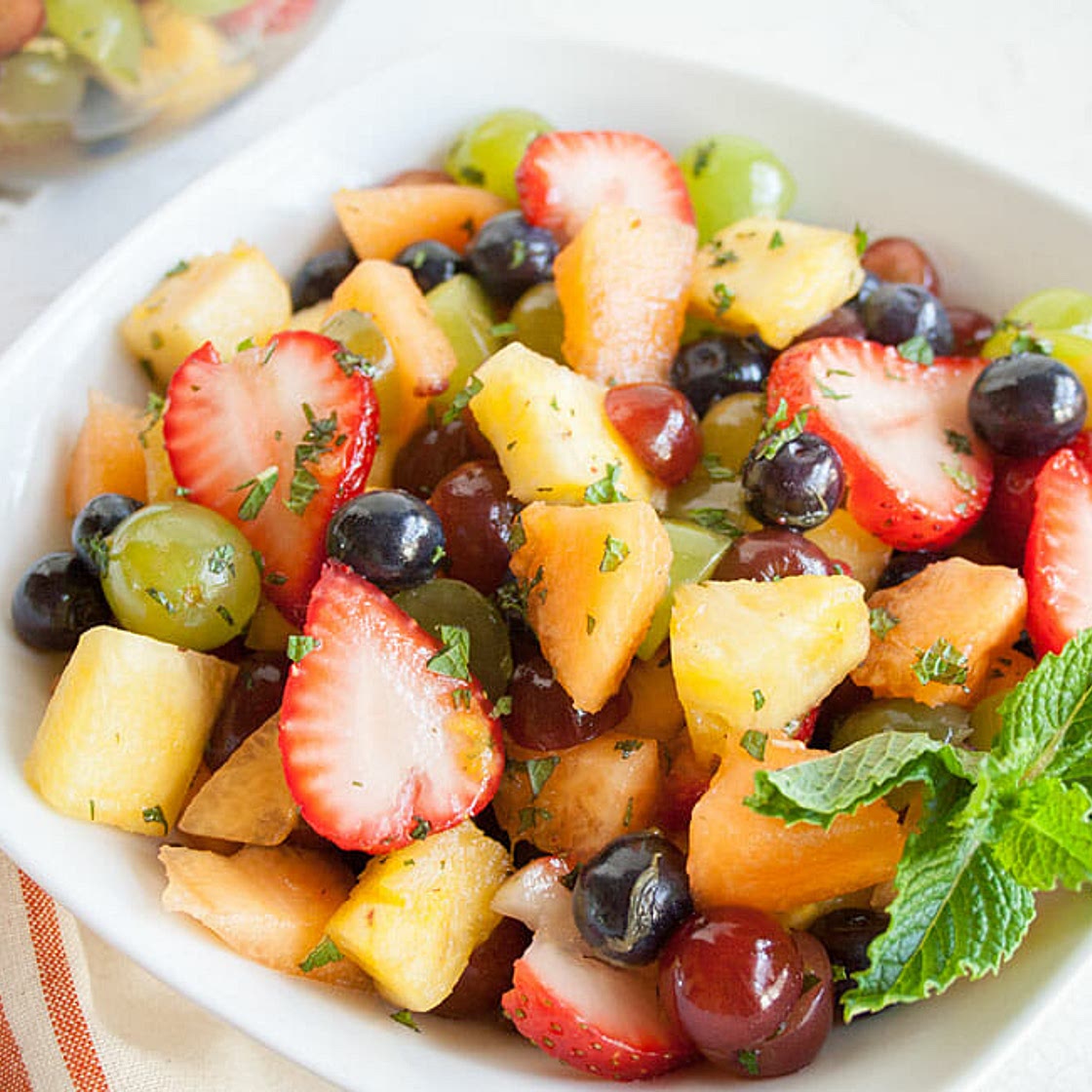 Rainbow Fruit Salad