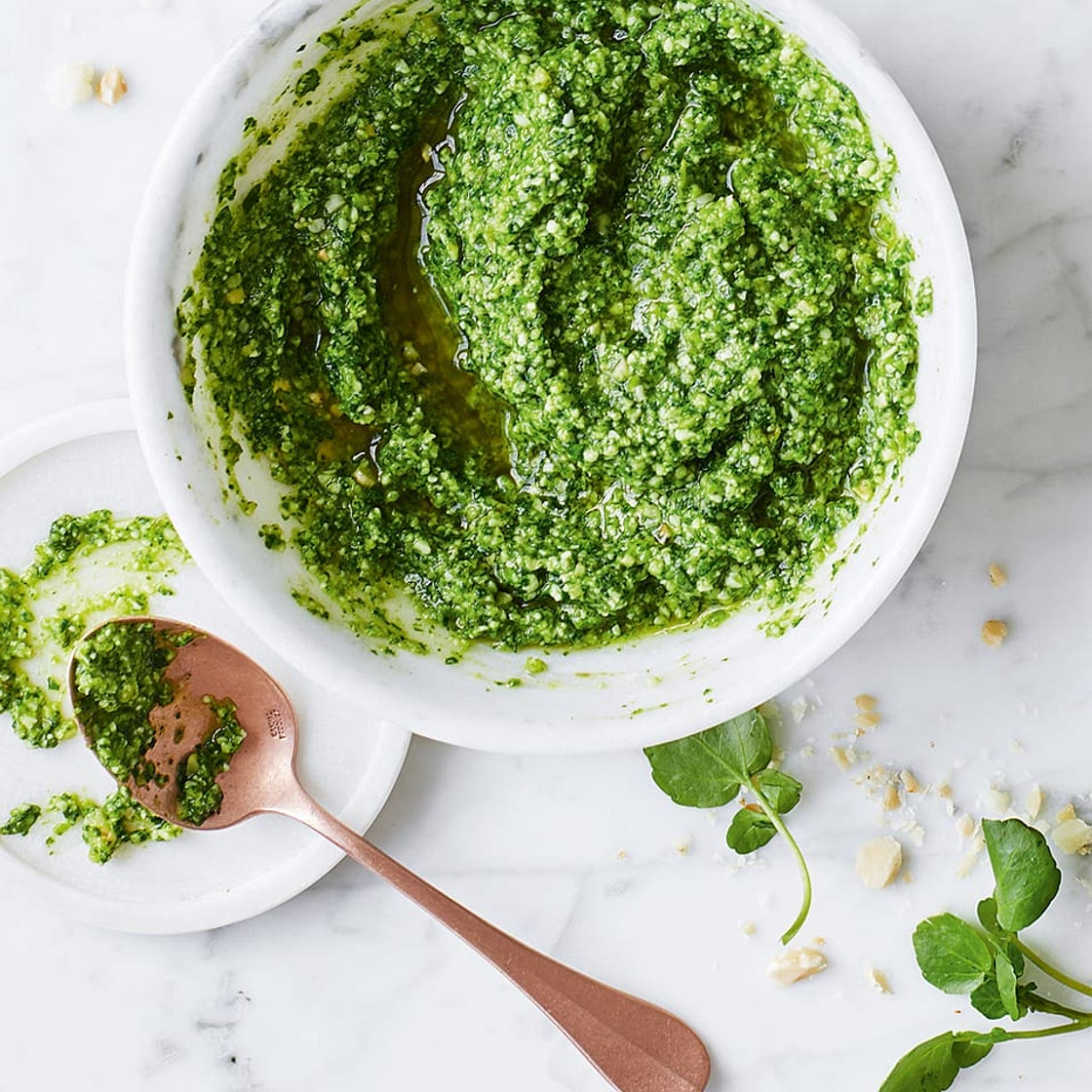 Watercress pesto