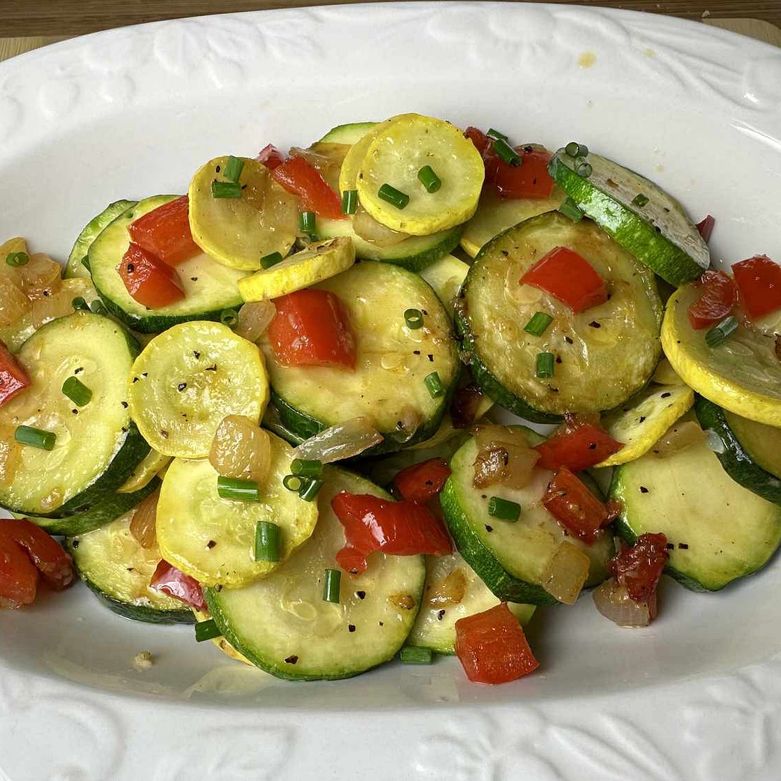 Skillet Zucchini and Squash