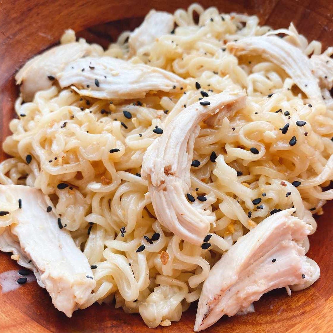 Easy Creamy Chicken Ramen