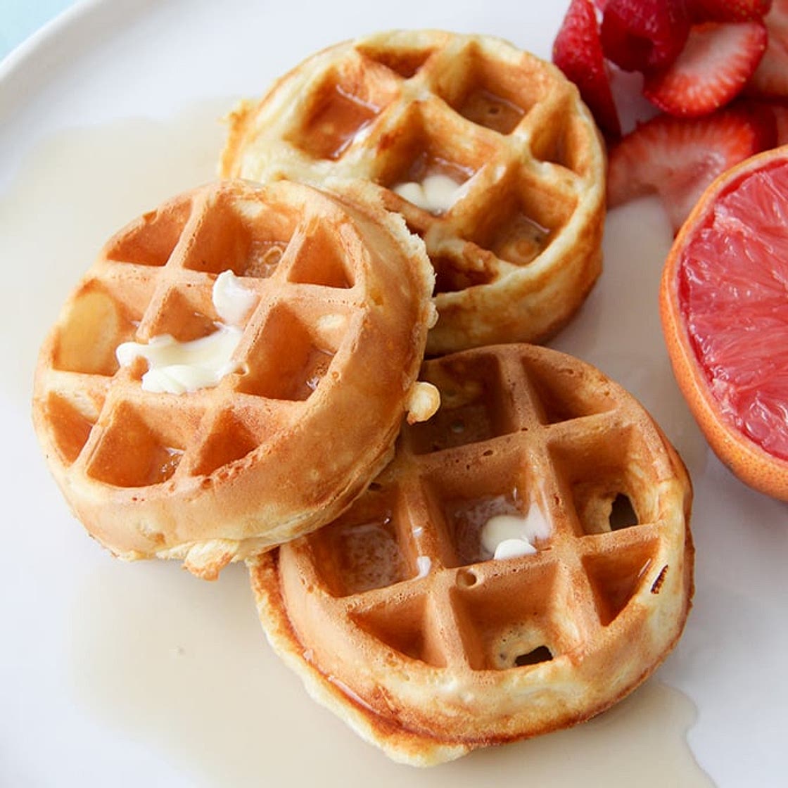 Eggless Waffles