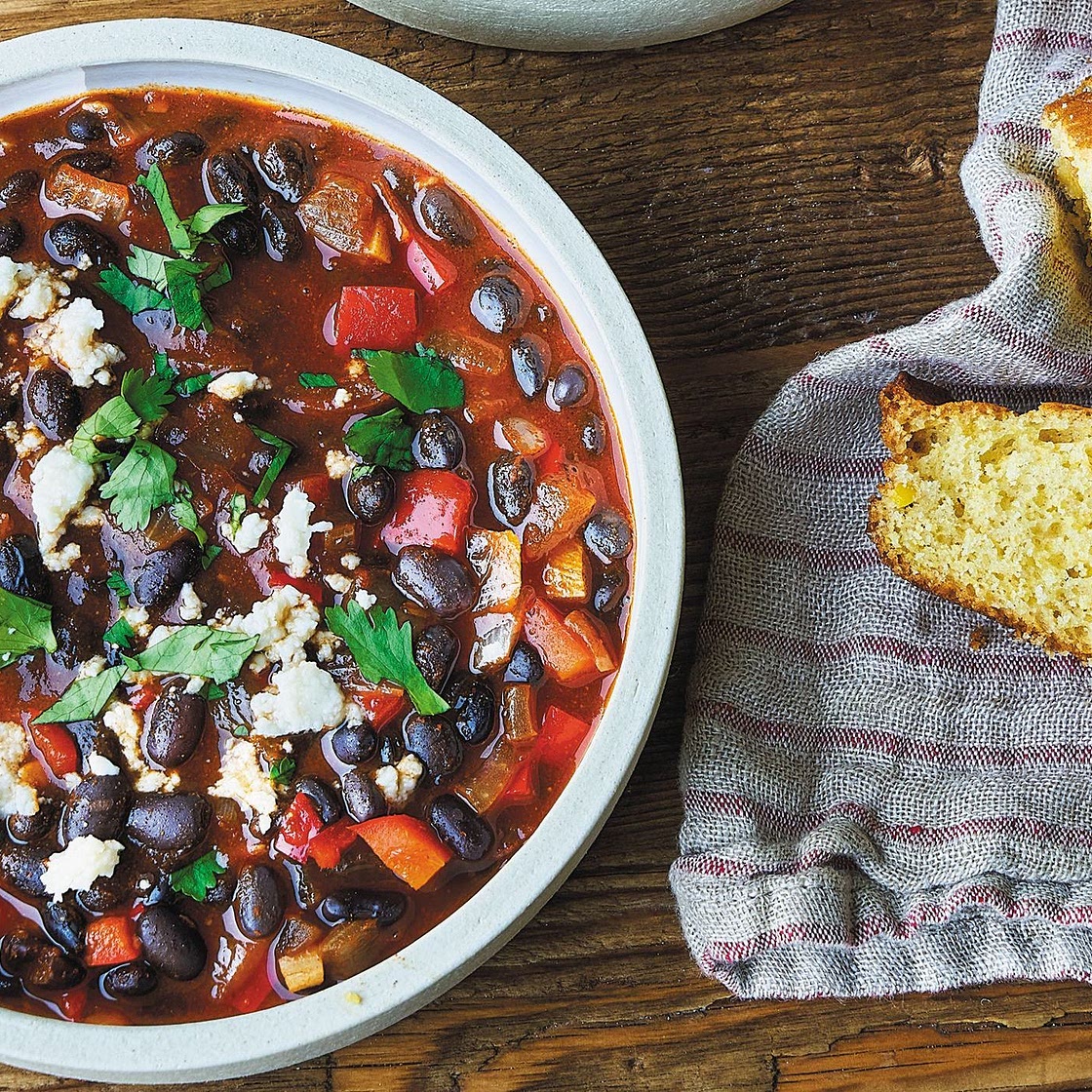 Shortcut Black Bean Chili