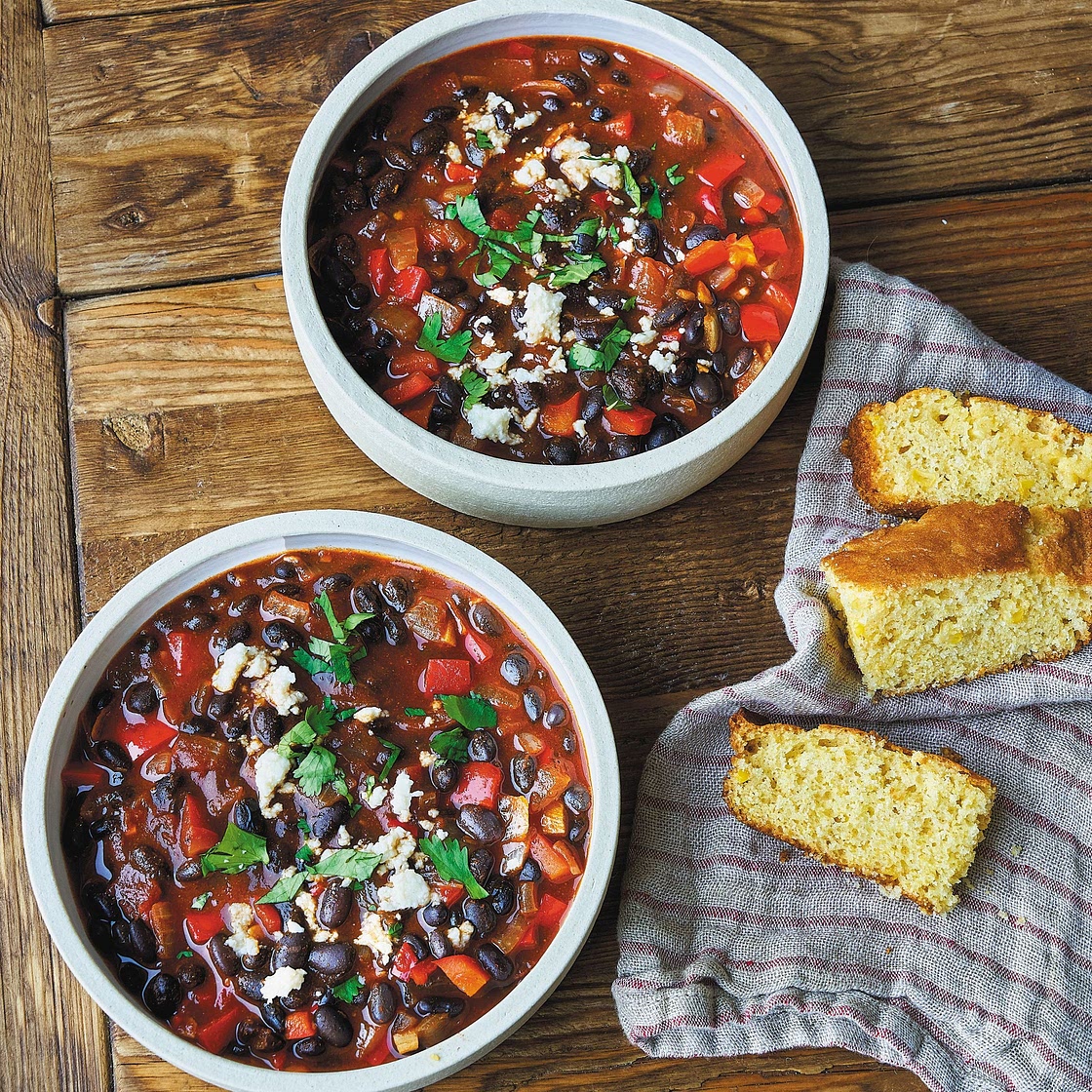 Shortcut Black Bean Chili