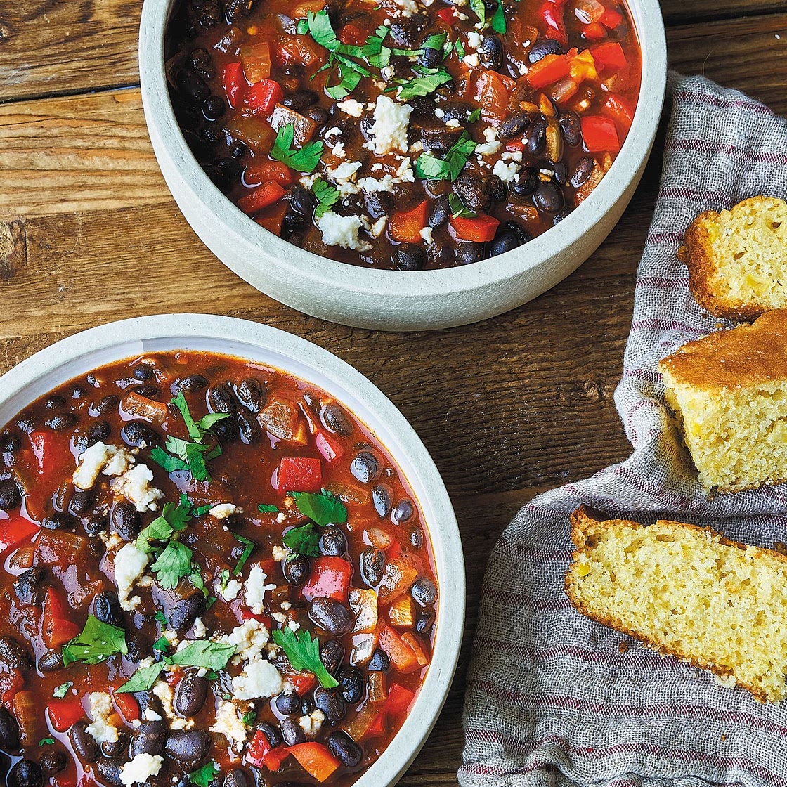 Shortcut Black Bean Chili