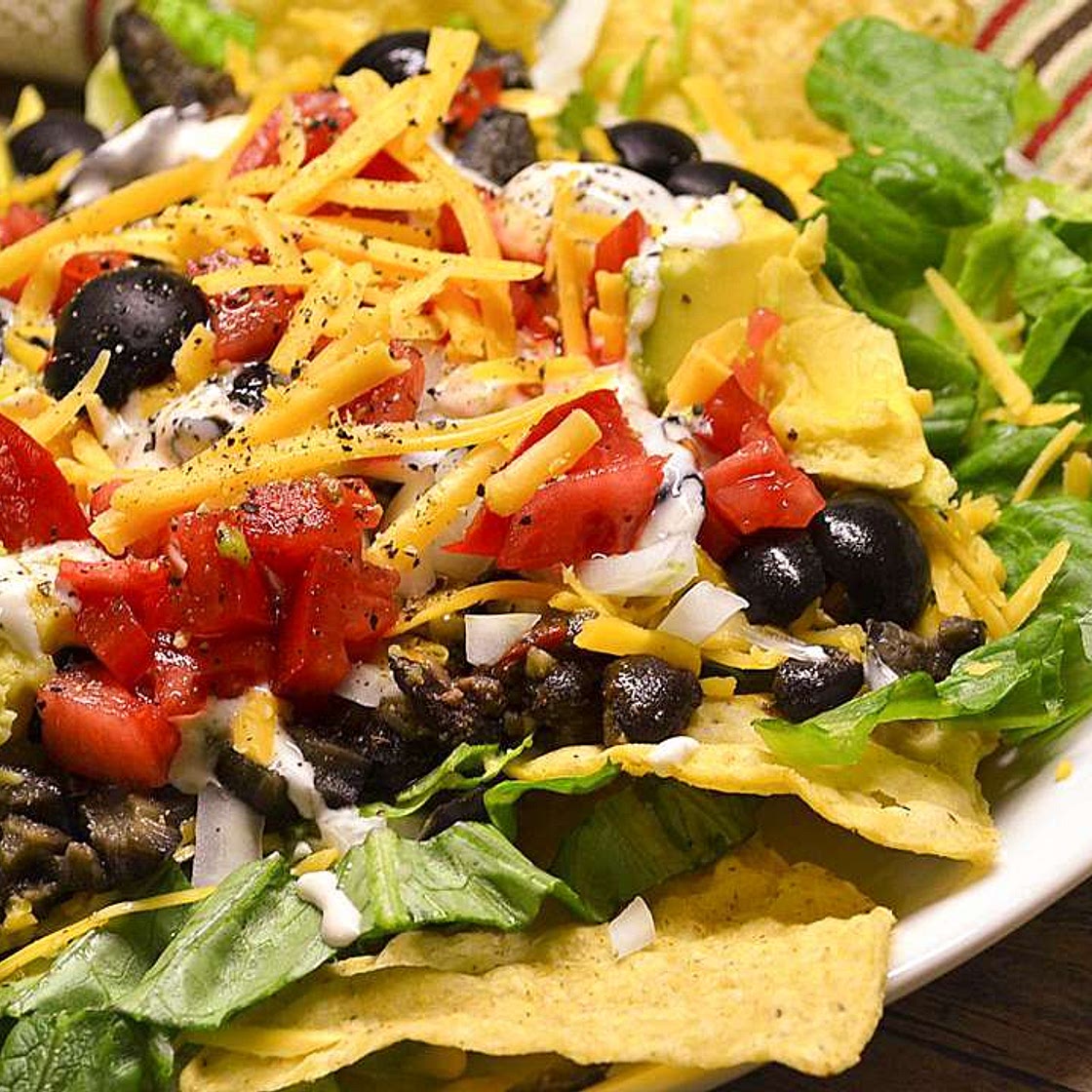 Easy Black Bean Taco Salad