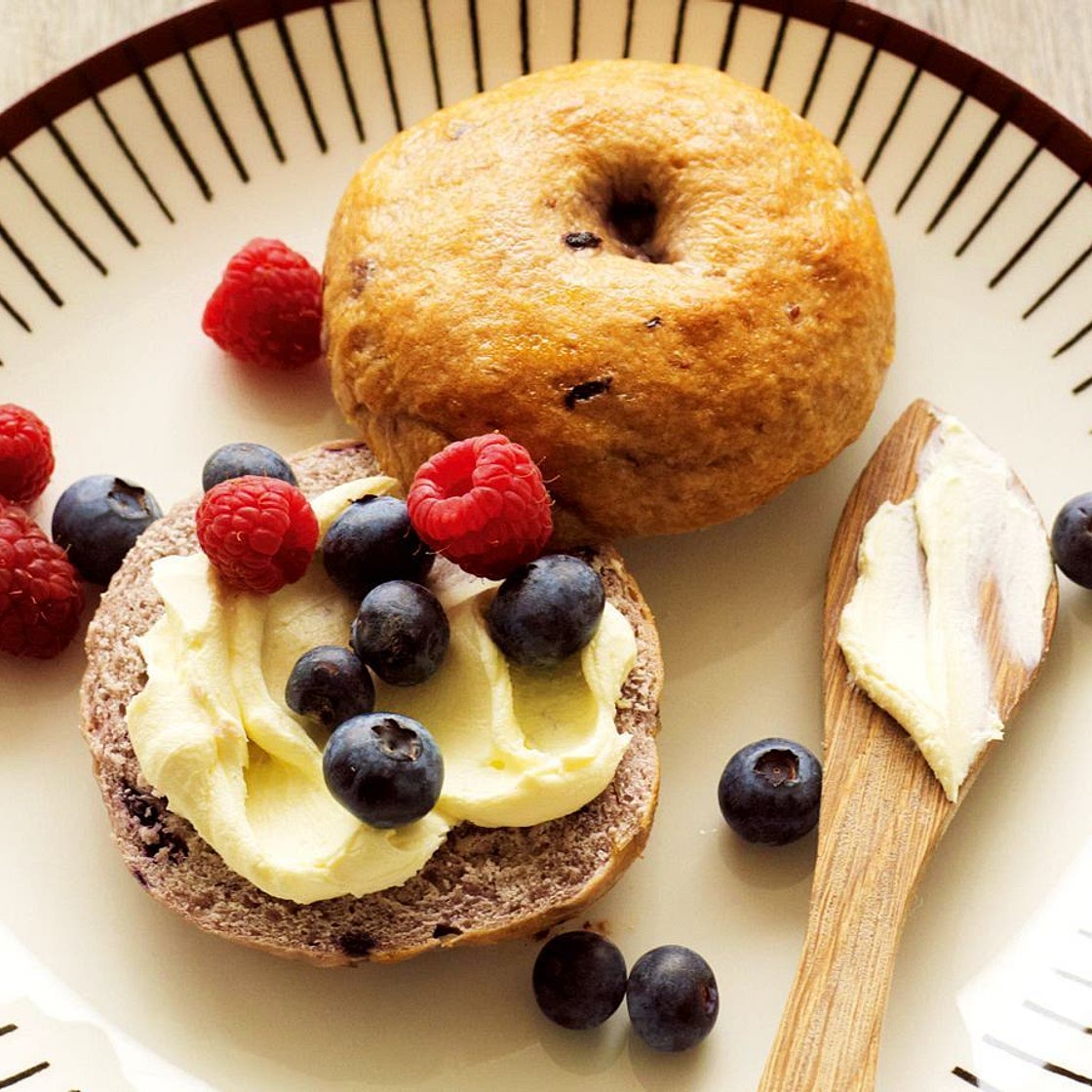Blueberry bagels