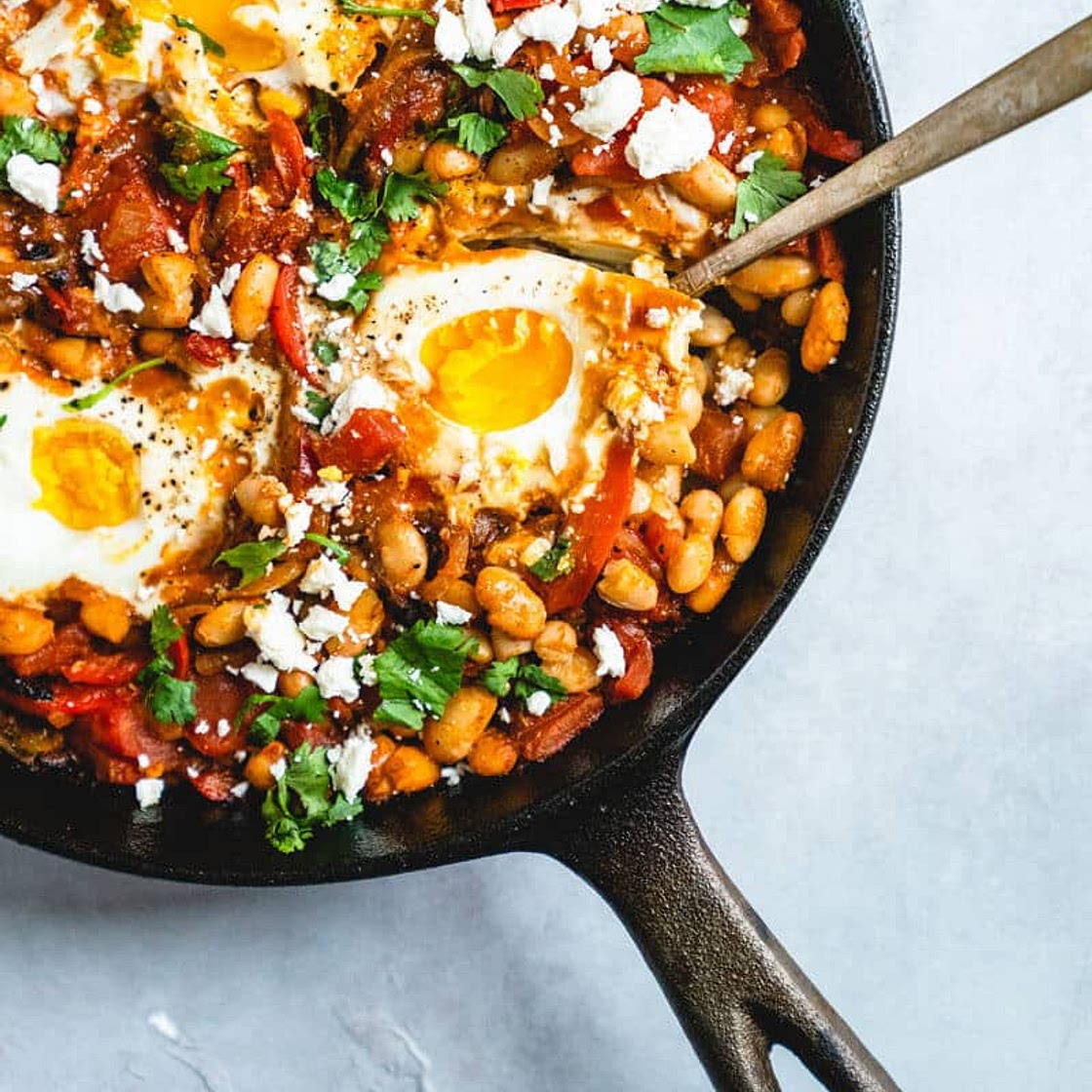 Easy Shakshuka with Feta