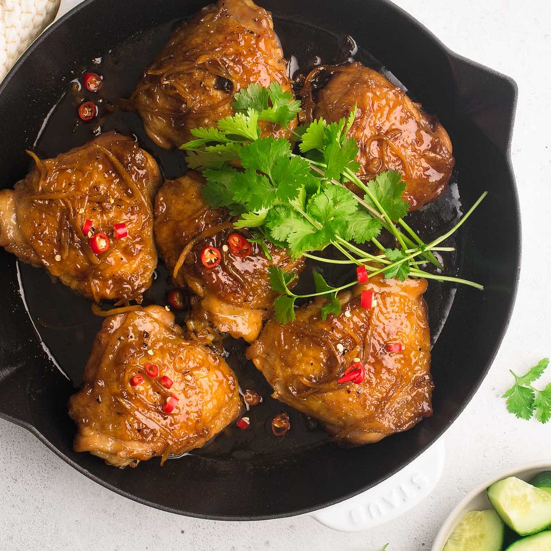 Vietnamese Caramel Chicken with Ginger