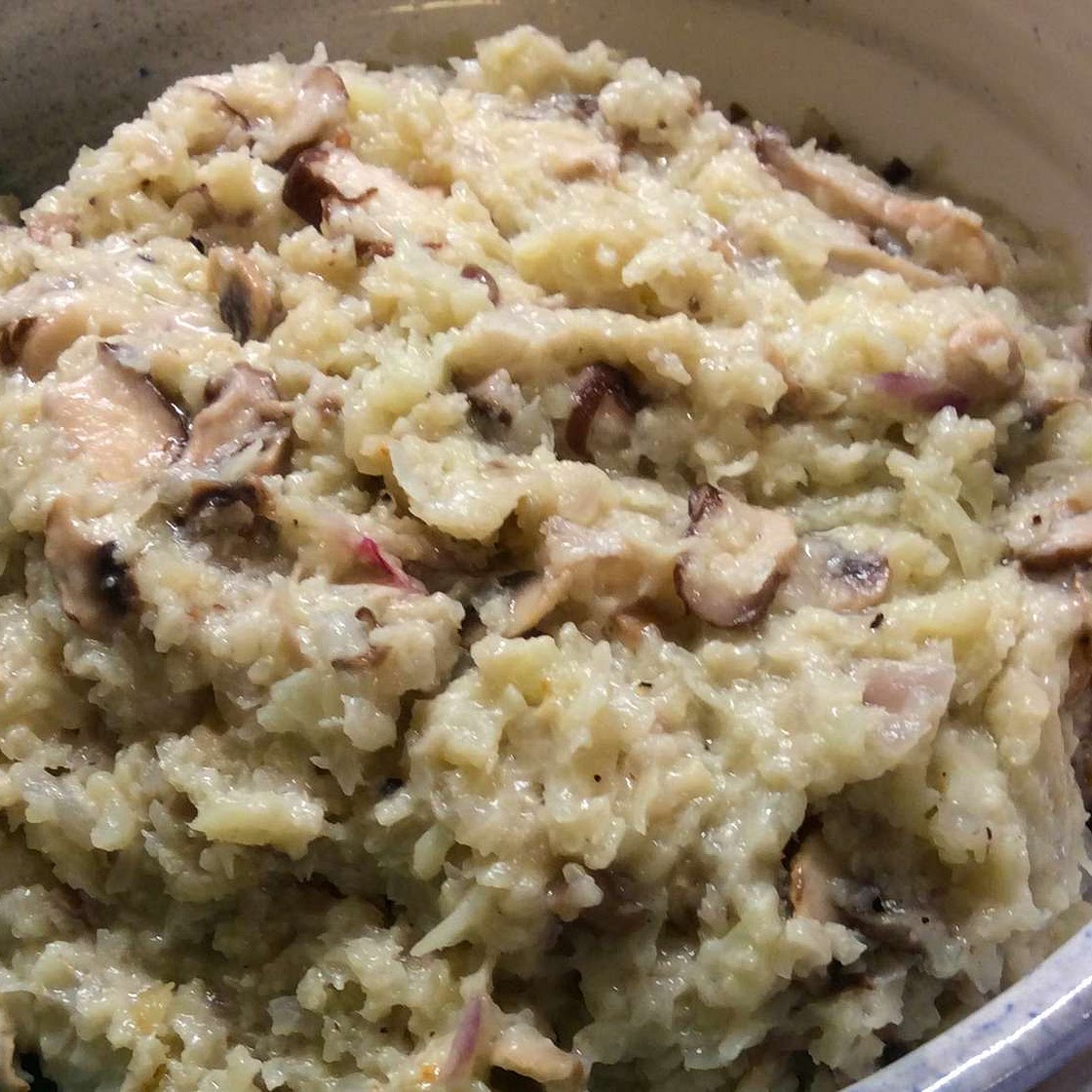 Creamy Keto Cauliflower Risotto