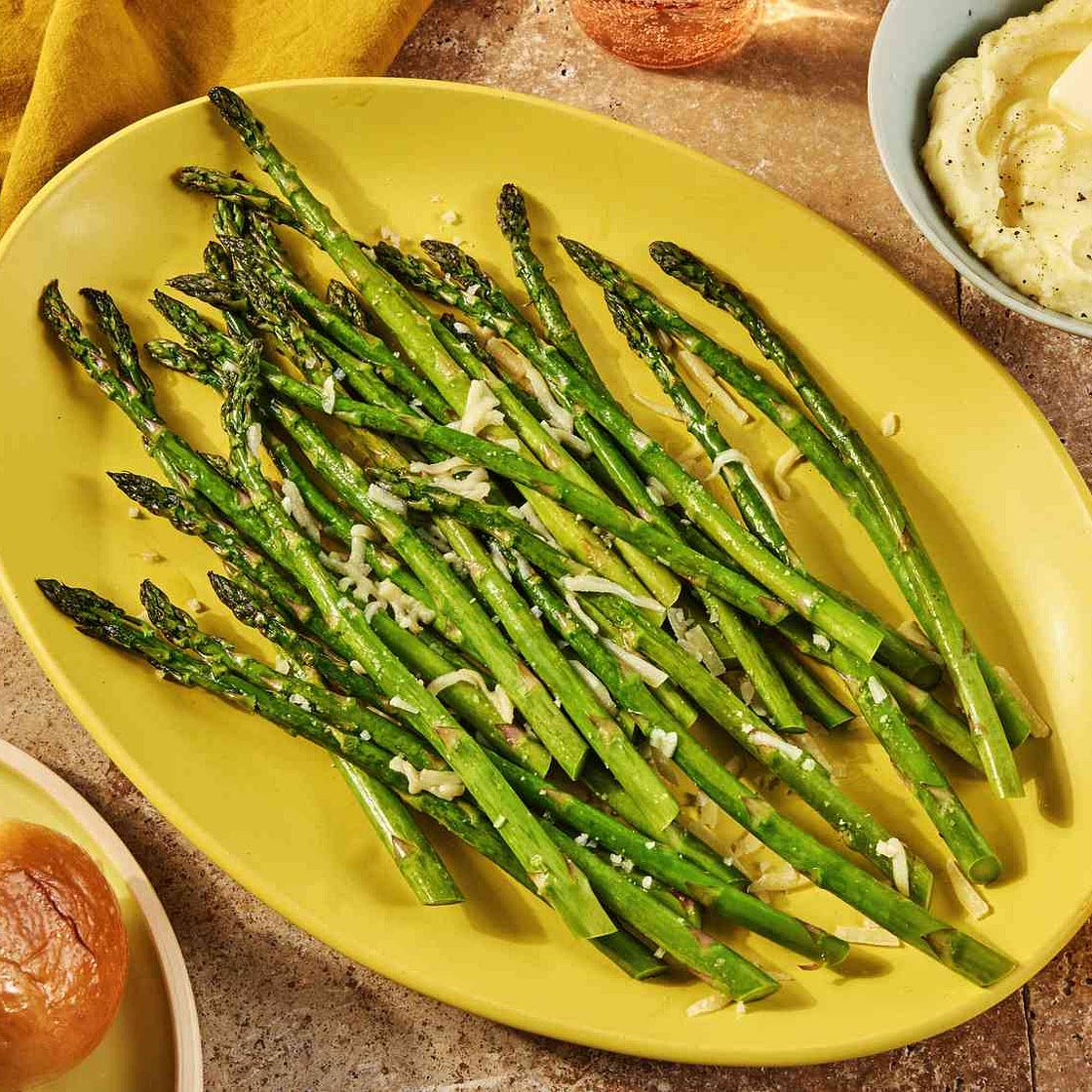 Roasted Asparagus with Parmesan