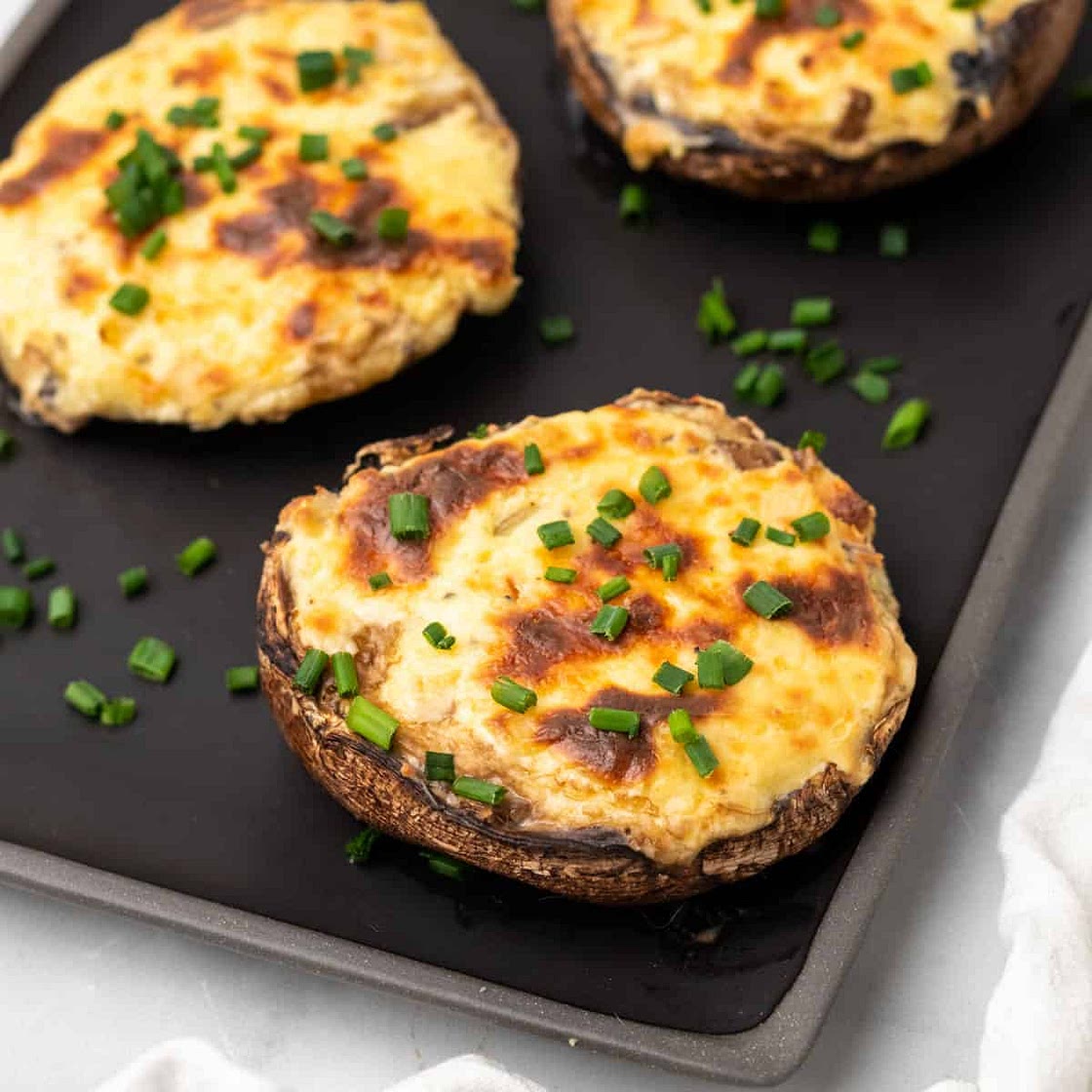 Low Carb Stuffed Mushrooms
