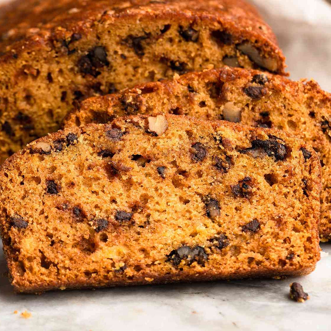 Chocolate Chip Pumpkin Bread