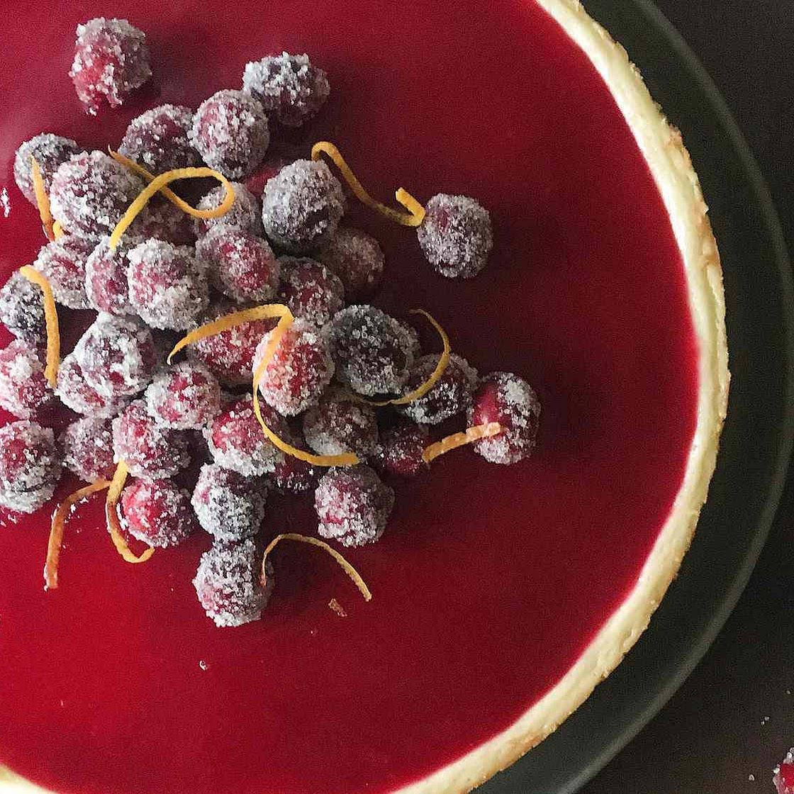 Cranberry Cheesecake