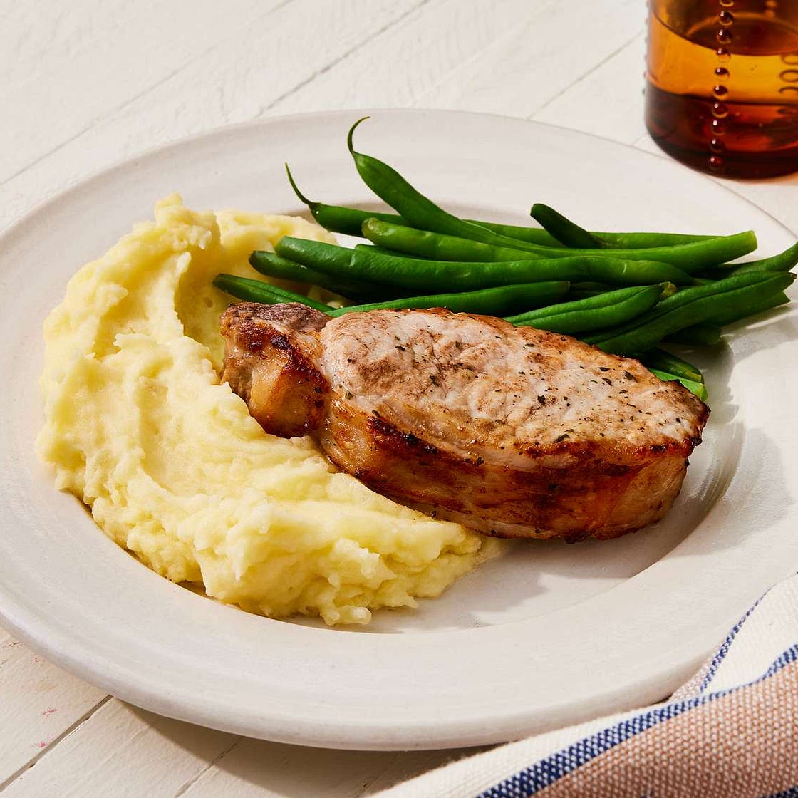 Air Fryer Ranch Pork Chops